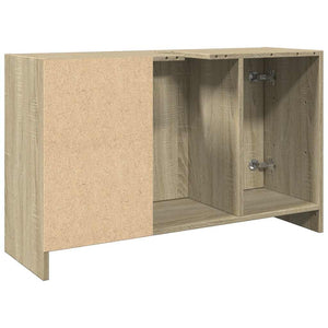 Waschbeckenunterschrank Sonoma-Eiche 90 cm