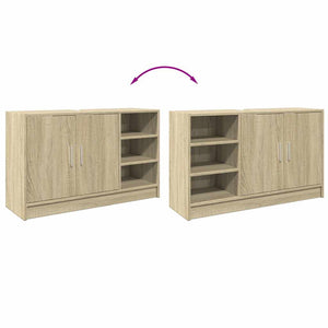 Waschbeckenunterschrank Sonoma-Eiche 90 cm