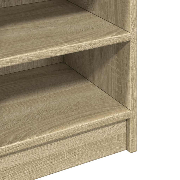 Waschbeckenunterschrank Sonoma-Eiche 90 cm