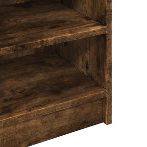 Waschbeckenunterschrank Räuchereiche 90 cm