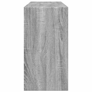 Waschbeckenunterschrank Grau Sonoma 90 cm