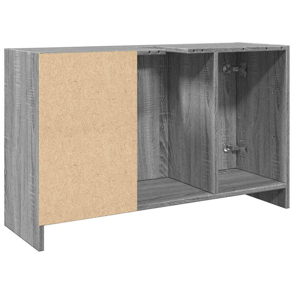 Waschbeckenunterschrank Grau Sonoma 90 cm