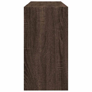 Waschbeckenunterschrank Braun Eiche 90 cm