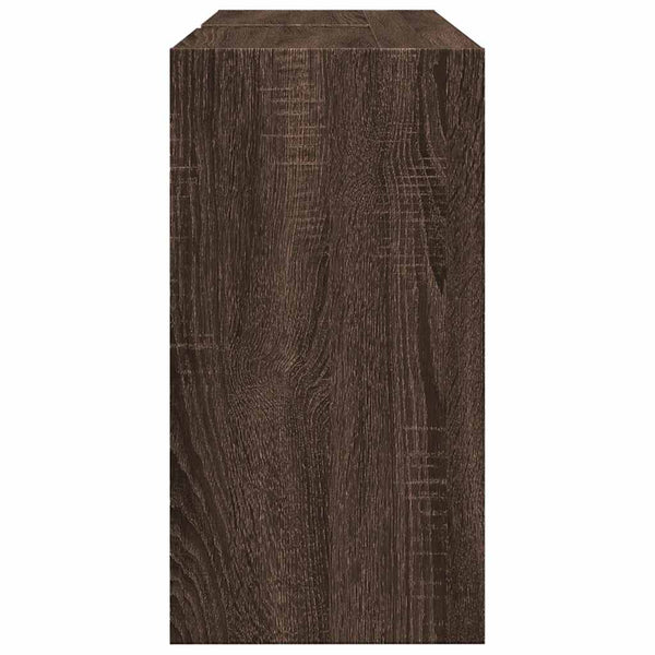 Waschbeckenunterschrank Braun Eiche 90 cm