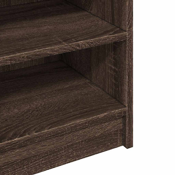 Waschbeckenunterschrank Braun Eiche 90 cm