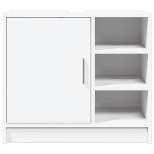 Waschbeckenunterschrank Weiß 63 cm