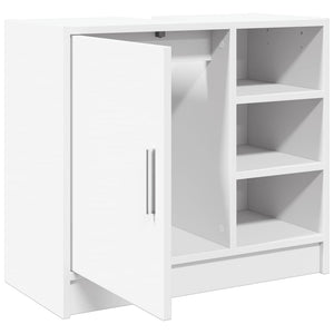 Waschbeckenunterschrank Weiß 63 cm