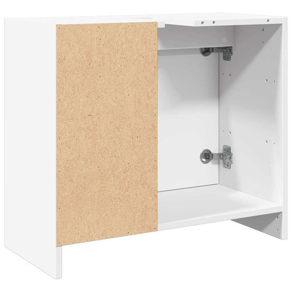 Waschbeckenunterschrank Weiß 63 cm