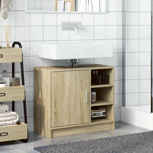 Waschbeckenunterschrank Sonoma-Eiche 63cm