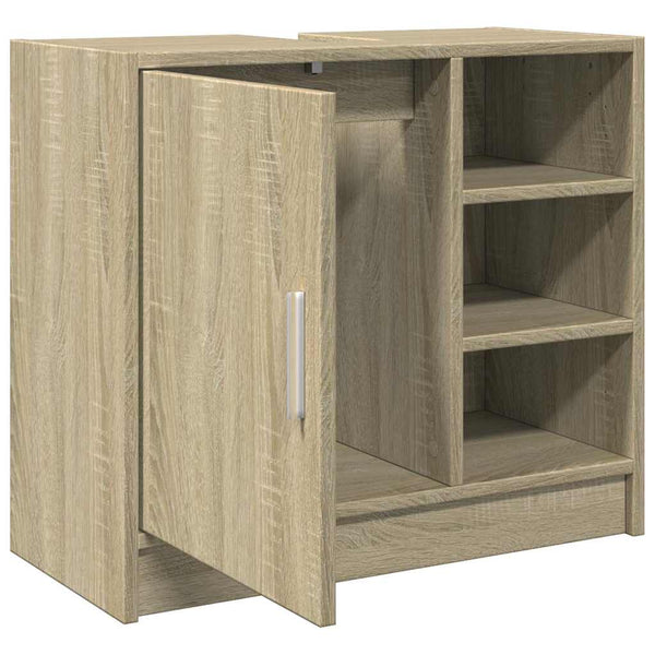 Waschbeckenunterschrank Sonoma-Eiche 63cm