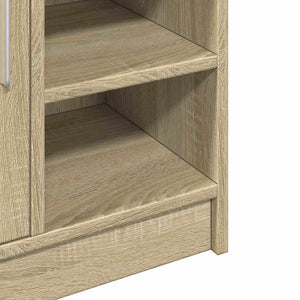 Waschbeckenunterschrank Sonoma-Eiche 63cm