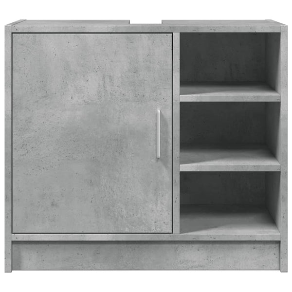 Waschbeckenunterschrank Betongrau 63x29x55 cm