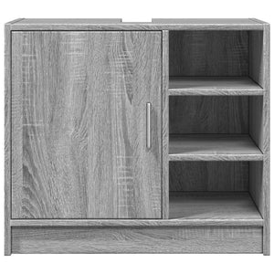Waschbeckenunterschrank Grau Sonoma 63 cm