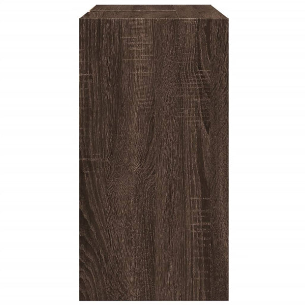 Waschbeckenschrank Braun Eichenoptik 63 cm