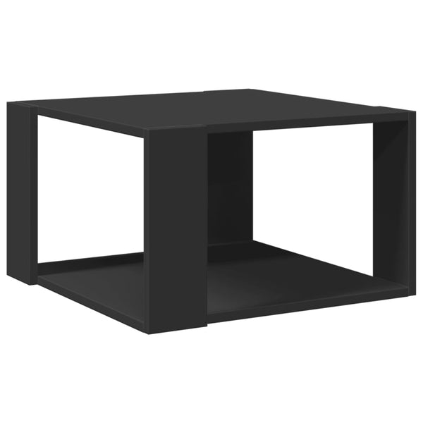 Schwarzer Couchtisch 51,5x51,5 cm