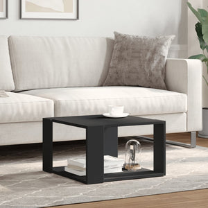 Schwarzer Couchtisch 51,5x51,5 cm