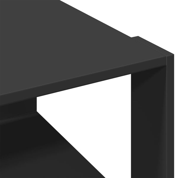Schwarzer Couchtisch 51,5x51,5 cm