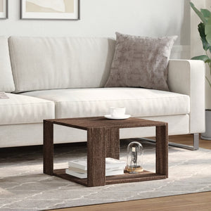 Couchtisch Braun Eichenoptik 51,5x51,5 cm