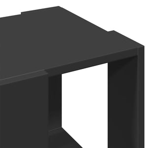 Schwarzer Couchtisch 32x32x30 cm