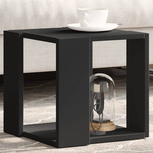 Schwarzer Couchtisch 32x32x30 cm