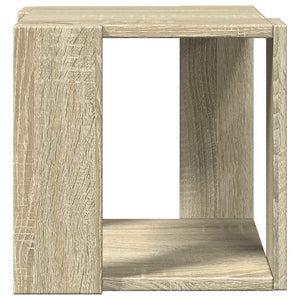 vidaXL Table basse chêne Sonoma 32x32x30 cm bois d'ingénierie
