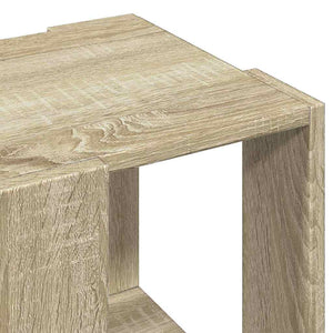 vidaXL Table basse chêne Sonoma 32x32x30 cm bois d'ingénierie