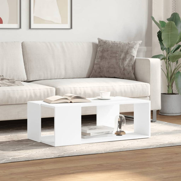 Weißer Couchtisch 89,5 cm