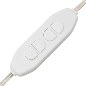 Schminktisch Schwarz mit LED-Beleuchtung