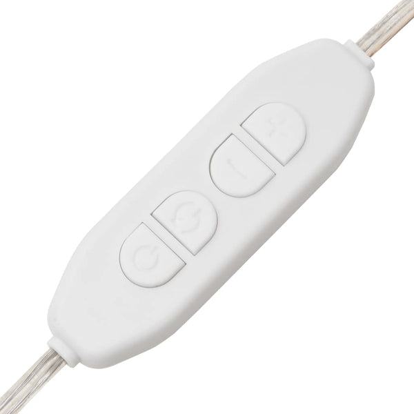 Schminktisch mit LED Betongrau 80cm