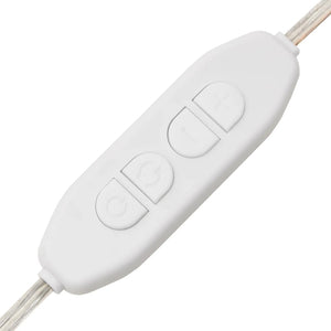 Schminktisch mit LED Sonoma-Eiche 80cm