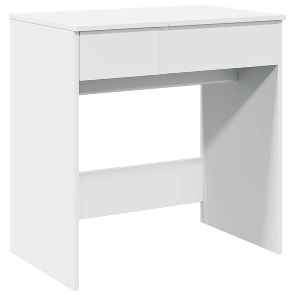 Schminktisch mit Spiegel, Weiß, 73x46,5x120 cm