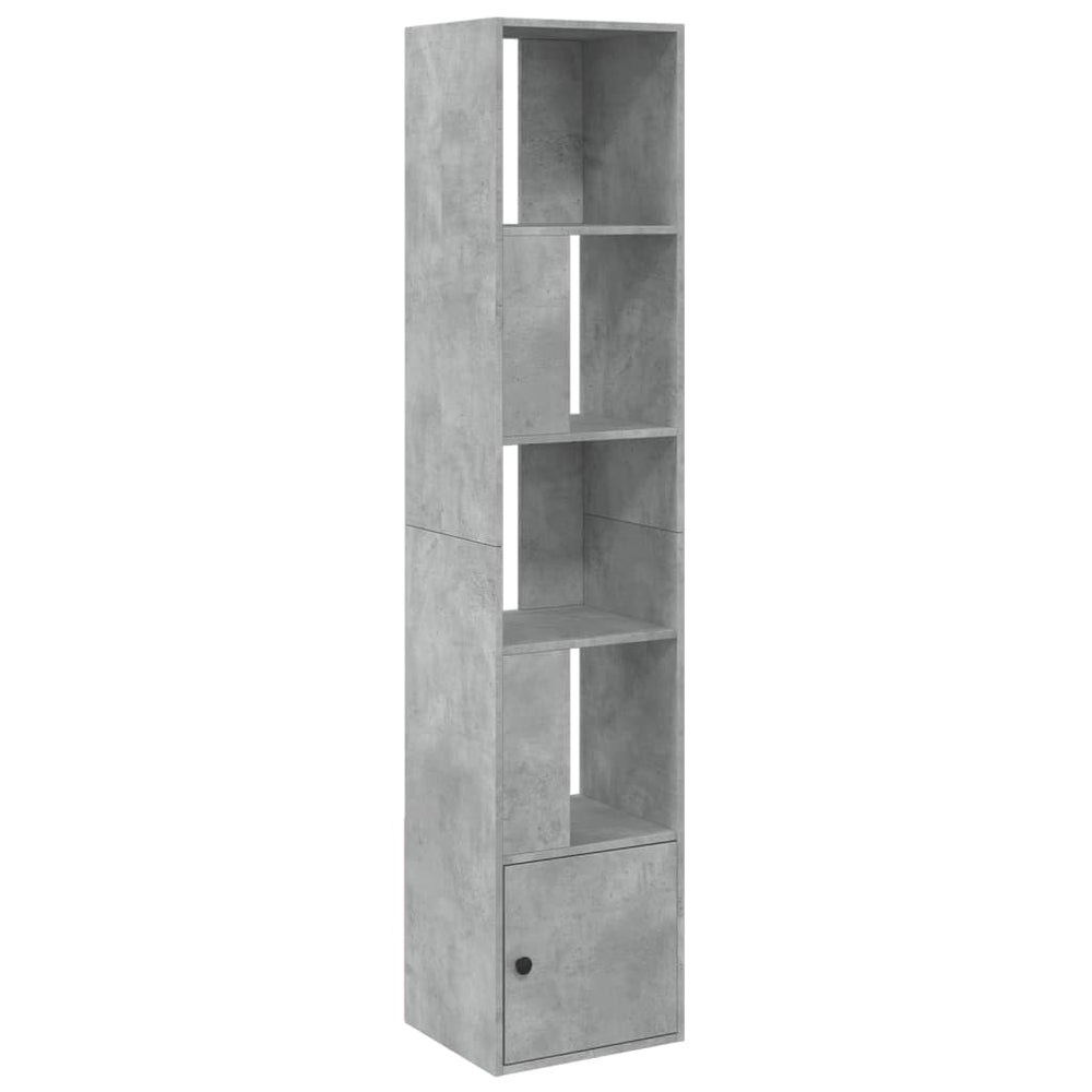 vidaXL Bibliothèque Gris Ciment 40x36x189 cm Bois d'ingénierie
