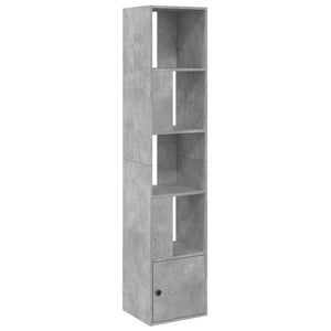 Bücherregal Betongrau 40x36x189 cm