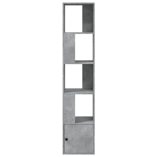 Bücherregal Betongrau 40x36x189 cm
