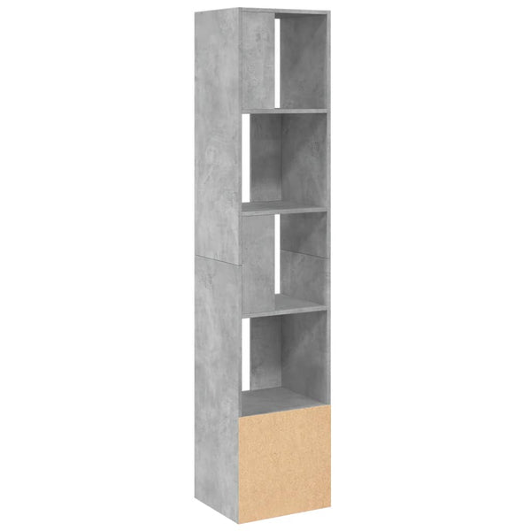 Bücherregal Betongrau 40x36x189 cm
