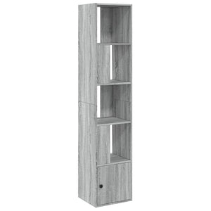 Bücherregal Grau Sonoma 40x36x189 cm