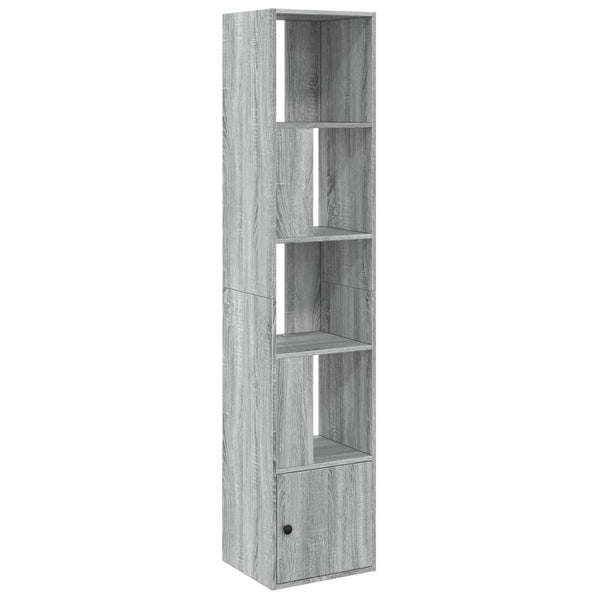Bücherregal Grau Sonoma 40x36x189 cm