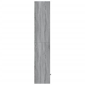 Bücherregal Grau Sonoma 40x36x189 cm