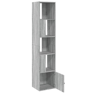 Bücherregal Grau Sonoma 40x36x189 cm