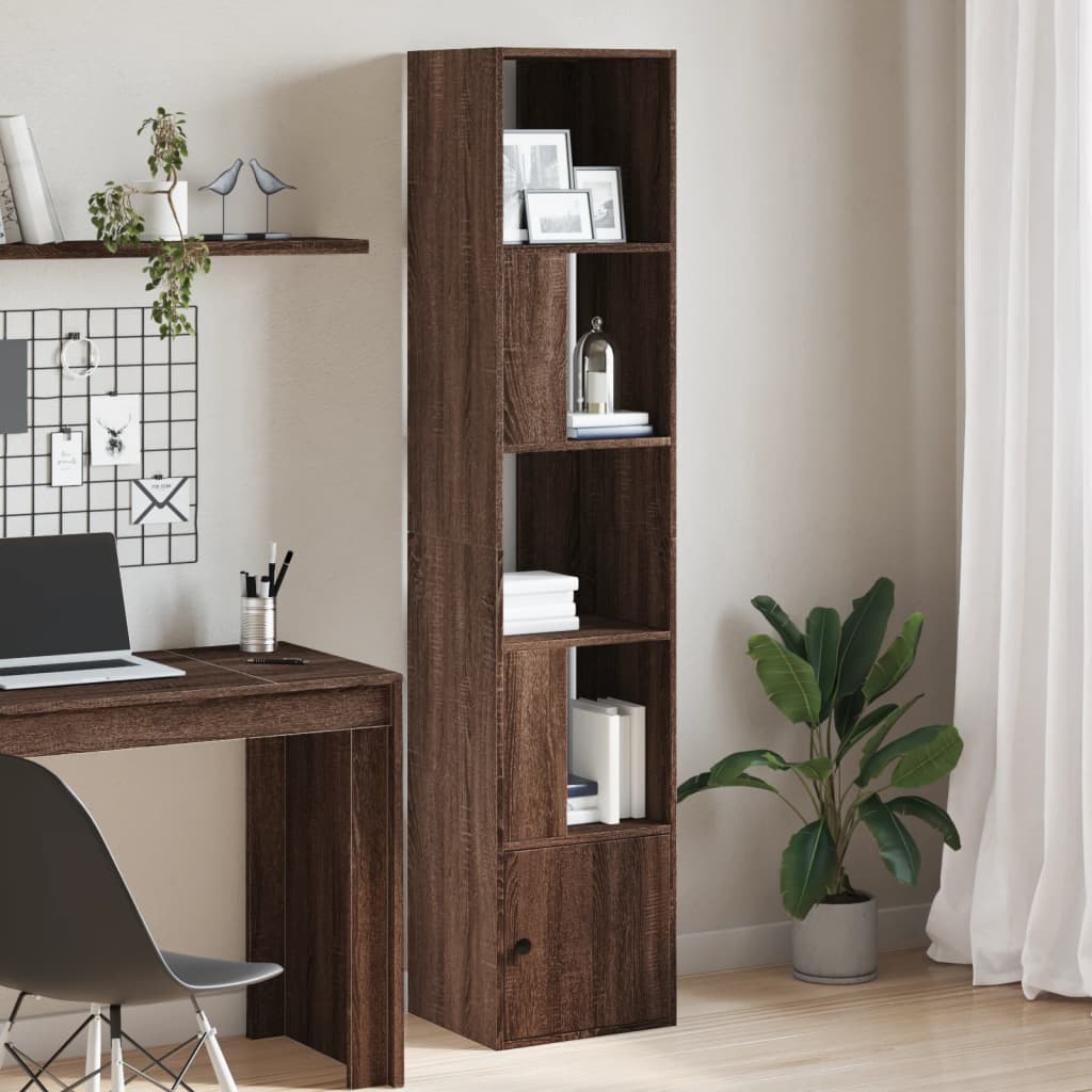 Bücherregal Braun Eiche 189cm