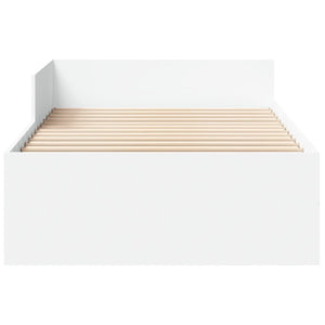 Bettgestell Weiß 90x200 cm