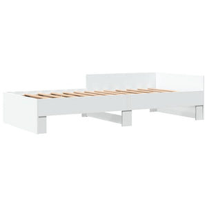 Bettgestell Weiß 90x190 cm