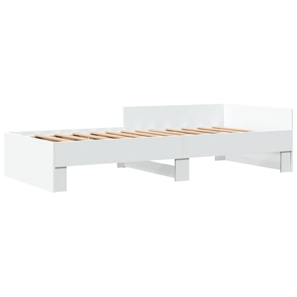 Bettgestell Weiß 90x190 cm
