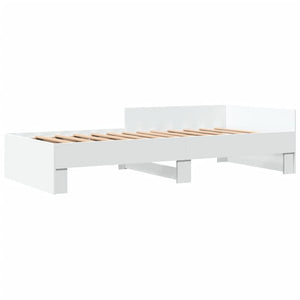 Bettgestell Weiß 75x190 cm