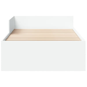 Bettgestell Weiß 75x190 cm