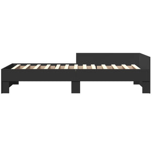 Bettgestell Schwarz 75x190 cm