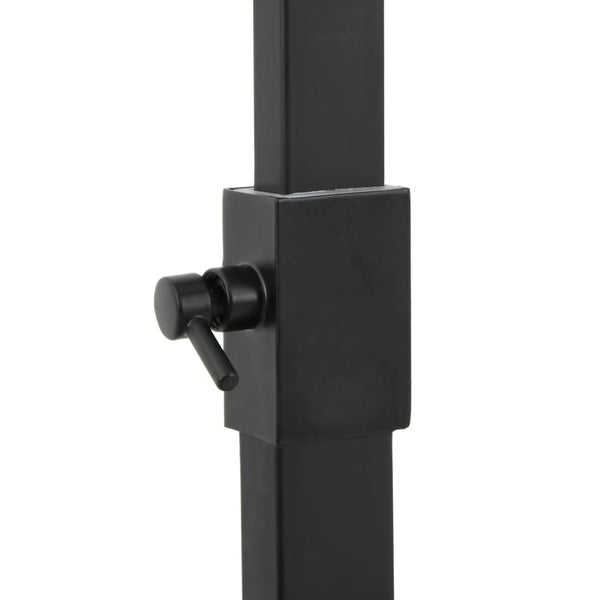 Doppelkopf Duschset Schwarz Messing