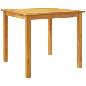 vidaXL Salle à manger de jardin 3 pcs 85x85x74 cm Bois d'acacia massif