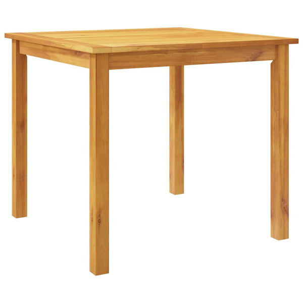 vidaXL Salle à manger de jardin 3 pcs 85x85x74 cm Bois d'acacia massif