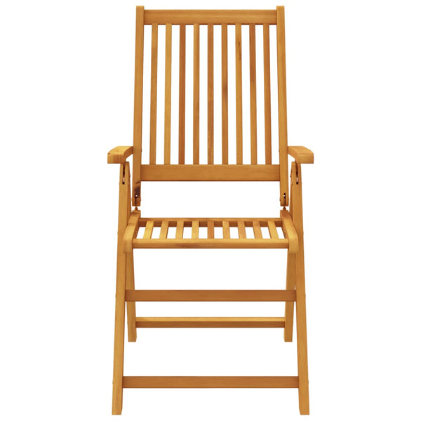 vidaXL Salle à manger de jardin 3 pcs 85x85x74 cm Bois d'acacia massif